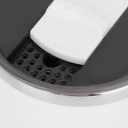 400ml Coffee Mug Stainless Steel Anti Scalding Water Cup with Lid for Home Office Wonderful Gift(White )