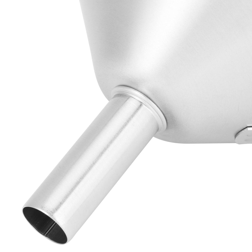 304 Stainless Steel Filling Funnel Separatory Oil Beer Coffee Water Liquid Funnel Kitchen ToolLarge Size 15cm