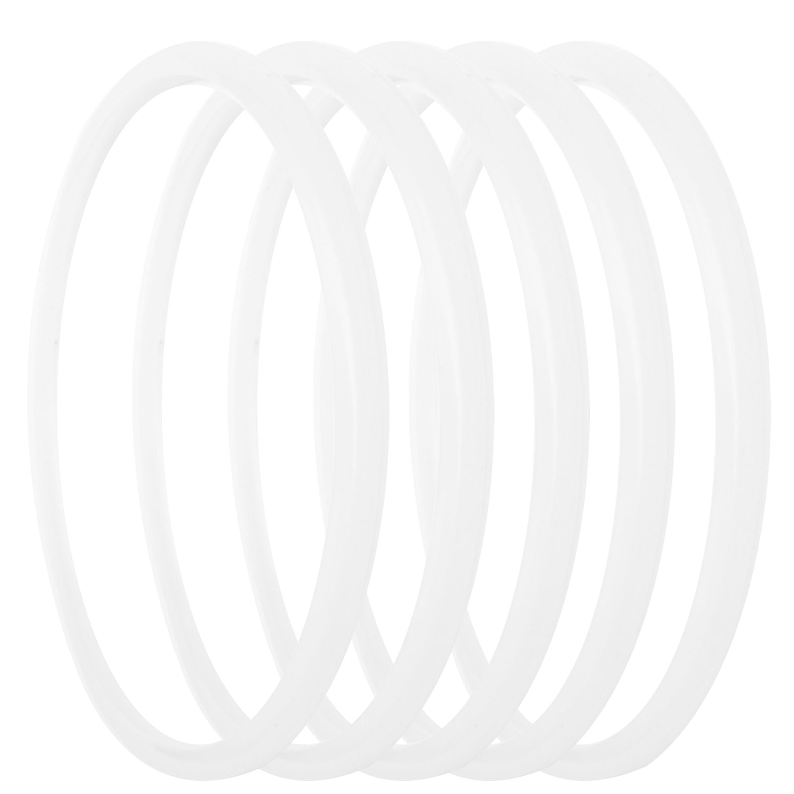 5pcs Pressure Cooker Sealing Ring Clear Universal Stainless Steel Pressure Cooker Gaskets O Ring20cm