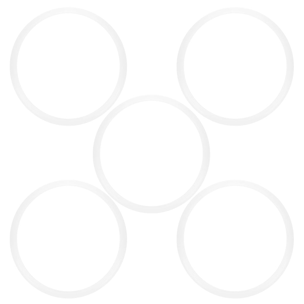 5pcs Pressure Cooker Sealing Ring Clear Universal Stainless Steel Pressure Cooker Gaskets O Ring22cm