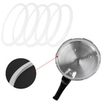 5pcs Pressure Cooker Sealing Ring Clear Universal Stainless Steel Pressure Cooker Gaskets O Ring22cm