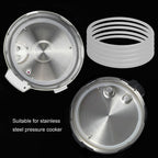 5pcs Pressure Cooker Sealing Ring Clear Universal Stainless Steel Pressure Cooker Gaskets O Ring22cm
