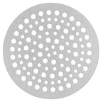 Floor Drain Filter Stainless Steel Round Drainage Shower Strainer Mesh Piece Anti Blocking(68mm )