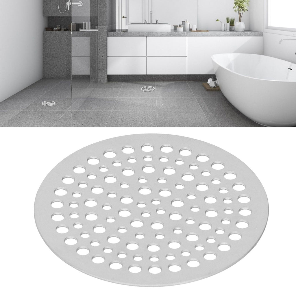 Floor Drain Filter Stainless Steel Round Drainage Shower Strainer Mesh Piece Anti Blocking(68mm )