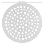 Floor Drain Filter Stainless Steel Round Drainage Shower Strainer Mesh Piece Anti Blocking(68mm )