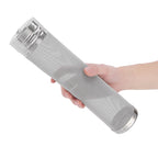 Stainless Steel Beer Filter Mesh Beer Strainer Filter for Home Brewing 70 x 300mm