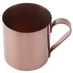 400ml Cocktail Mug 304 Stainless Steel Beer Coffee Water Drinking Cup Bar DrinkwareRose Gold