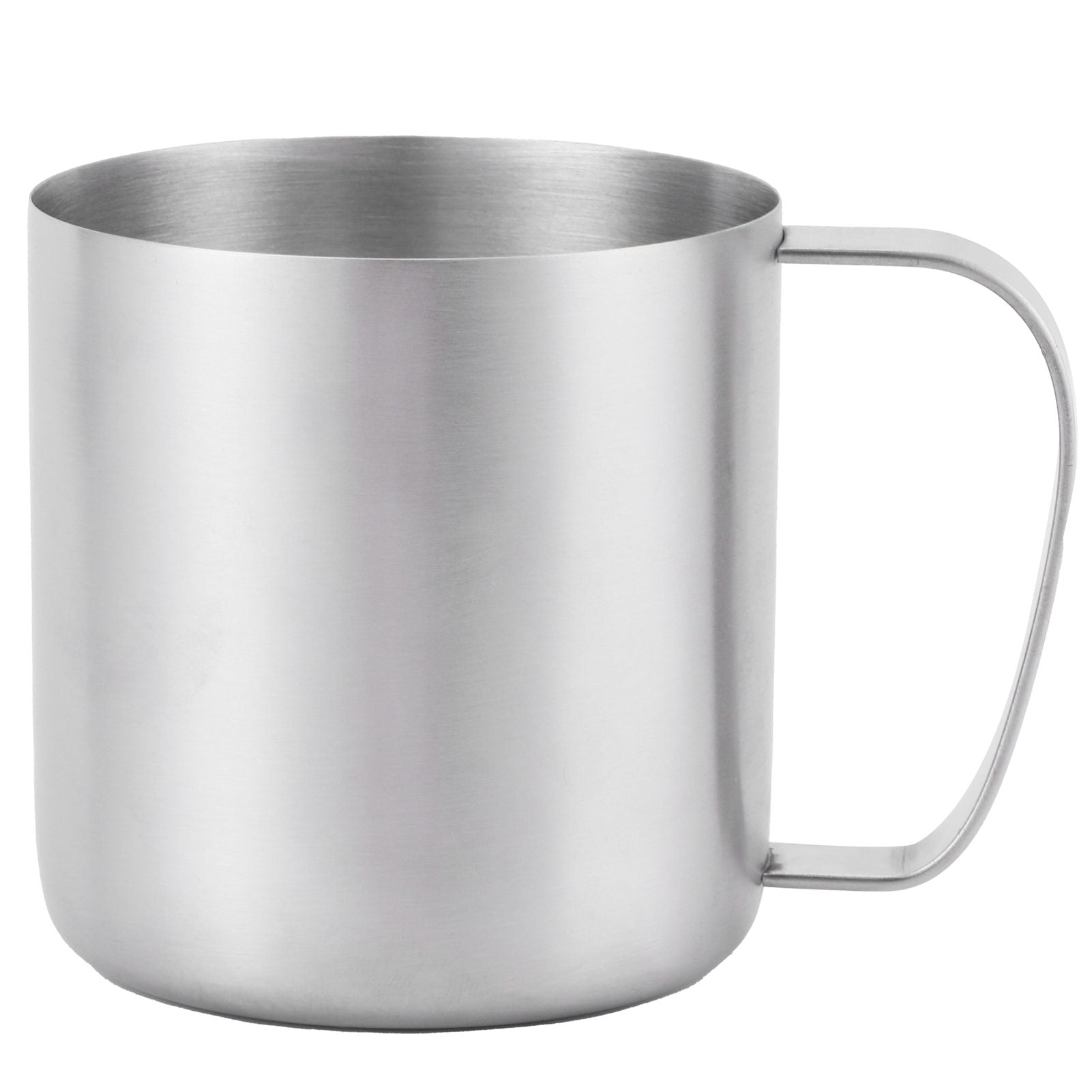 480ml Sanding Beer Mug 304 Stainless Steel Outdoor Water Cup Coffee Cup for Home Kitchen Supply