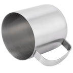 480ml Sanding Beer Mug 304 Stainless Steel Outdoor Water Cup Coffee Cup for Home Kitchen Supply