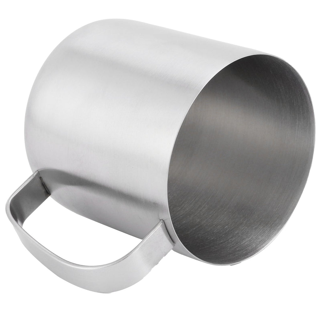 480ml Sanding Beer Mug 304 Stainless Steel Outdoor Water Cup Coffee Cup for Home Kitchen Supply