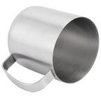 480ml Sanding Beer Mug 304 Stainless Steel Outdoor Water Cup Coffee Cup for Home Kitchen Supply