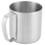 480ml Sanding Beer Mug 304 Stainless Steel Outdoor Water Cup Coffee Cup for Home Kitchen Supply