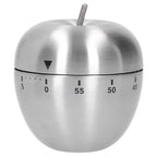 Apple Shaped Timer Stainless Steel Mechanical Cooking Countdown Alarm Timer Kitchen Tool