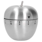 Apple Shaped Timer Stainless Steel Mechanical Cooking Countdown Alarm Timer Kitchen Tool