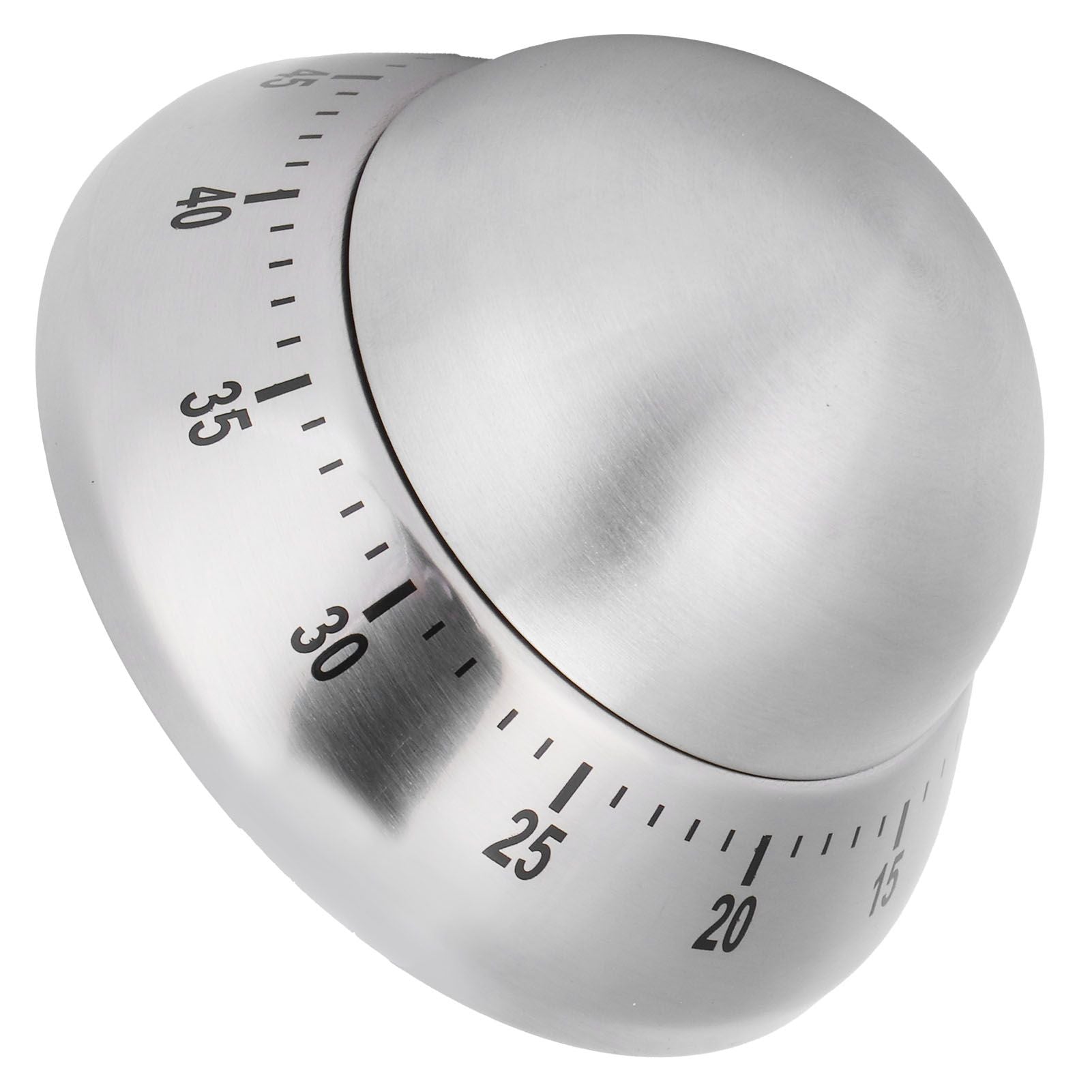 Kitchen Cooking Timer Stainless Steel Mechanical Timer Reminder Time Management ToolsRound