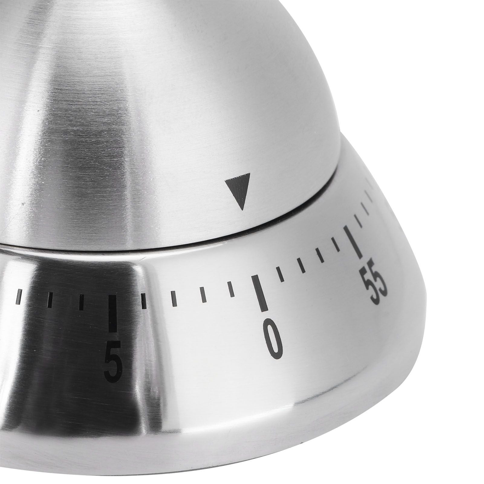 Kitchen Cooking Timer Stainless Steel Mechanical Timer Reminder Time Management ToolsRound