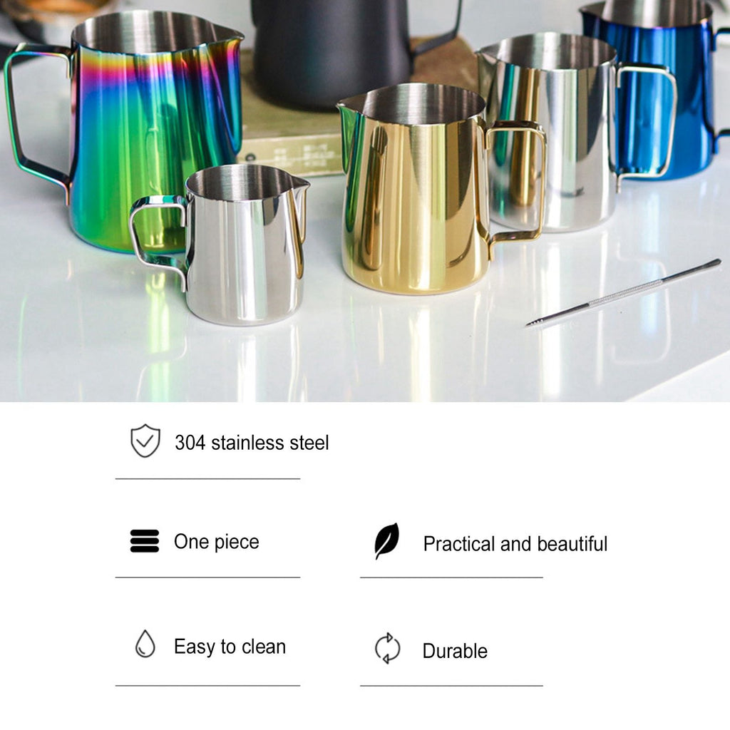 Coffee Art Pitcher Latte Milk Frothing Cup Pitcher Coffee Making Tool Supplies Without Scale