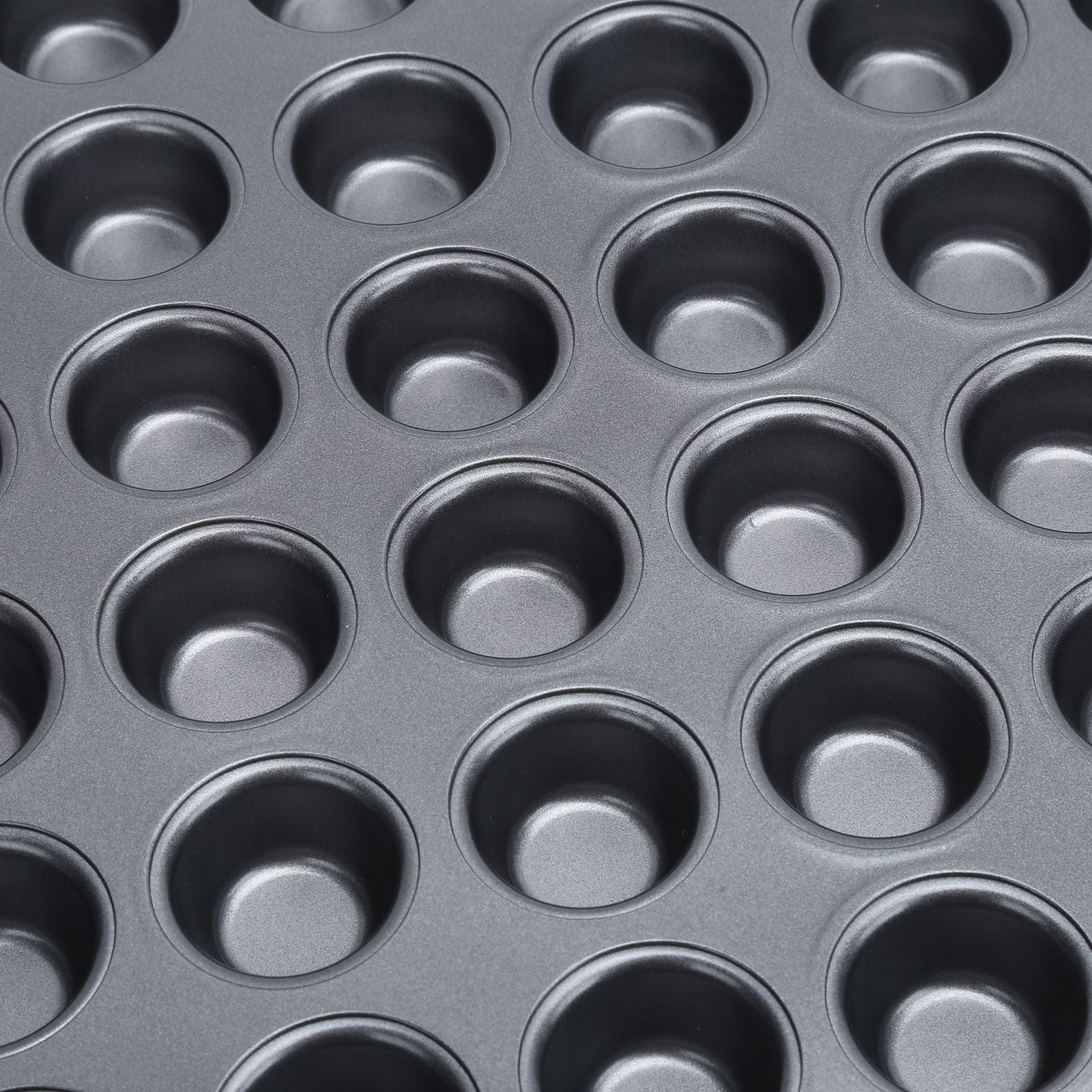 48Cup NonStick Mini Round Cupcake Pan Tray Baking Mould Bakeware Cooking Accessory