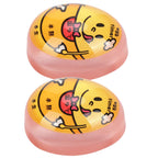 2Pcs Eggtimer Color Changing Resin Kitchen Timer for SoftBoiled Boiled Egg Cook Supplies