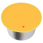 Coffee Capsule Stainless Steel Reusable Refillable Filter Cup for Dolce Gusto Coffee MakerYellow
