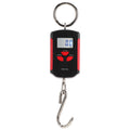 Portable Electronic Hanging Scale Digital LCD Backlit Display kg/lb/JIN 200KG W/HookRed Frame