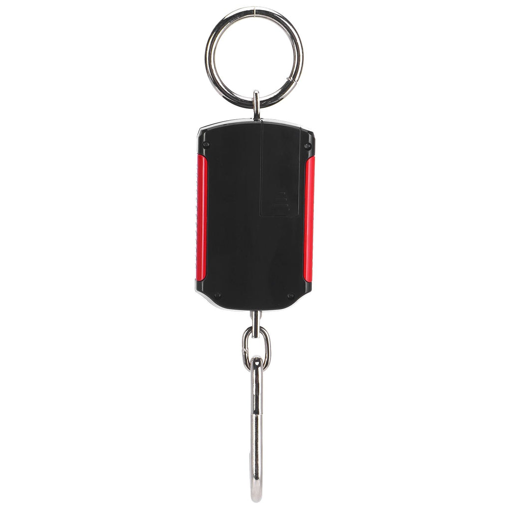 Portable Electronic Hanging Scale Digital LCD Backlit Display kg/lb/JIN 200KG W/HookRed Frame
