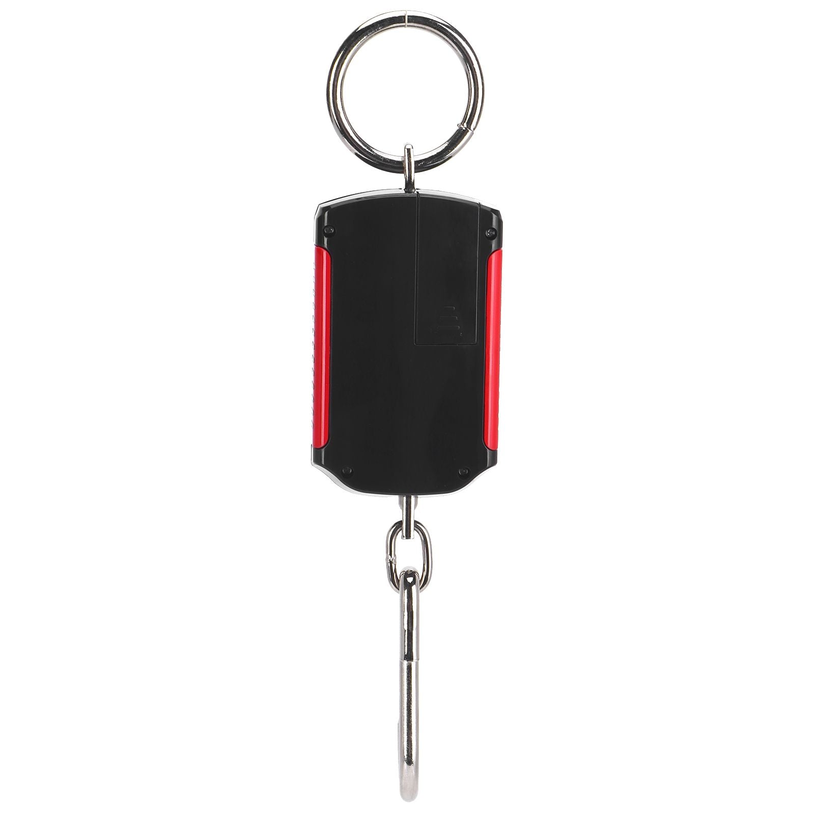Portable Electronic Hanging Scale Digital LCD Backlit Display kg/lb/JIN 200KG W/HookRed Frame