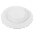 Felt Dish Protection Pad AntiFriction Storage Separator Insulation Mat Food Plate Porcelain Divider(White 48PCS)