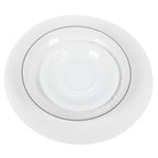 Felt Dish Protection Pad AntiFriction Storage Separator Insulation Mat Food Plate Porcelain Divider(White 24PCS)