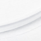 Felt Dish Protection Pad AntiFriction Storage Separator Insulation Mat Food Plate Porcelain Divider(White 24PCS)