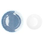 Imitation Porcelain Plate Bowl Set Fruit Salad Dessert Dish Tableware for Kitchen