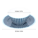 Imitation Porcelain Plate Bowl Set Fruit Salad Dessert Dish Tableware for Kitchen