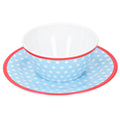 Bowl Dish Set Imitation Porcelain Fruit Salad Dessert Plate Dinnerware Tableware
