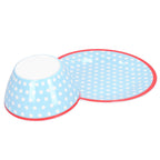 Bowl Dish Set Imitation Porcelain Fruit Salad Dessert Plate Dinnerware Tableware