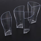 4in 1 Beer Glass Cups Mug Transparent Acrylic Wine Glass for Bar Club Party SuppliesL