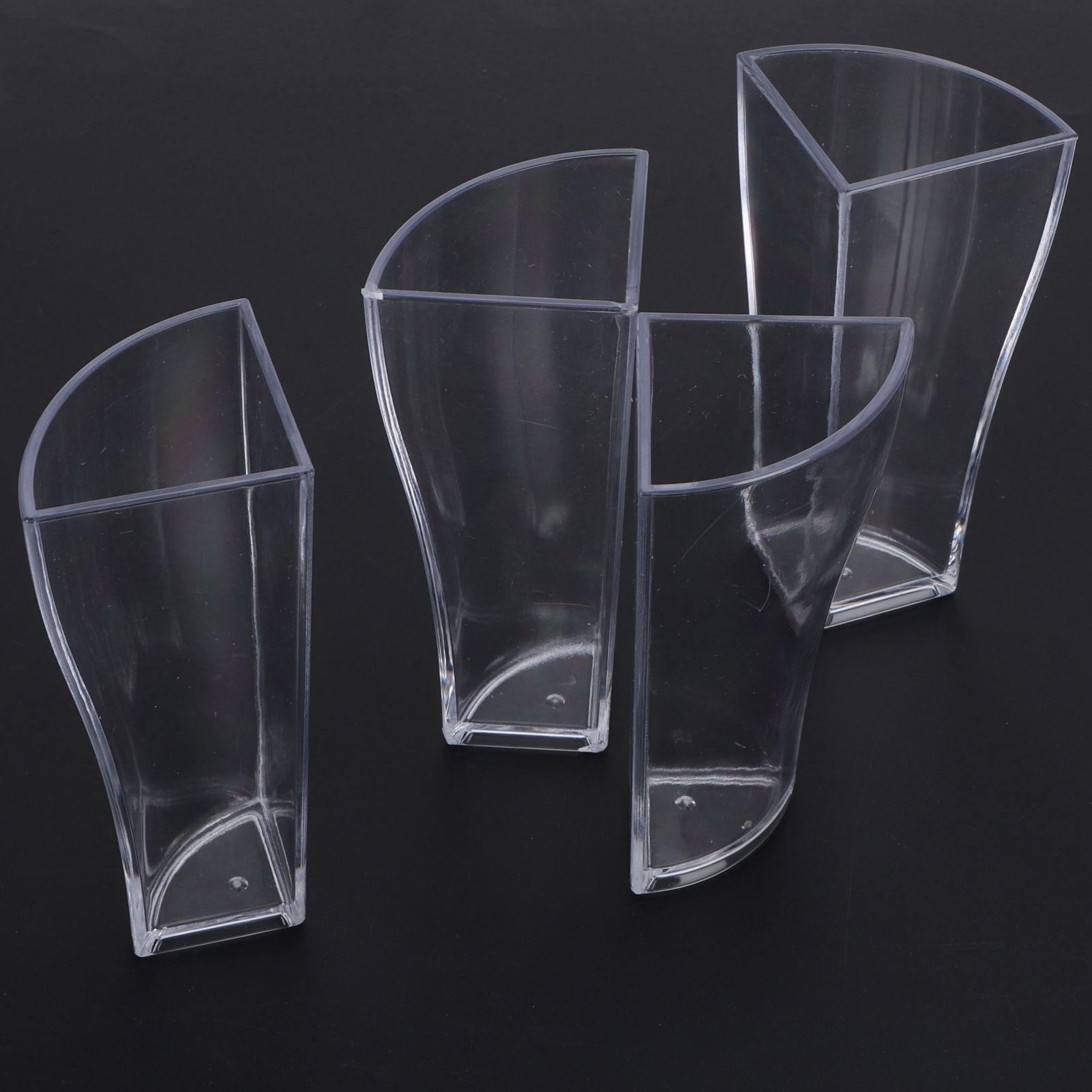4in 1 Beer Glass Cups Mug Transparent Acrylic Wine Glass for Bar Club Party SuppliesL