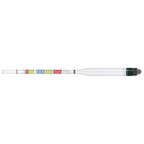 Hydrometer Tester with Sugar Ethanol Density Scales Wine Beer Brewing Measuring Instrument