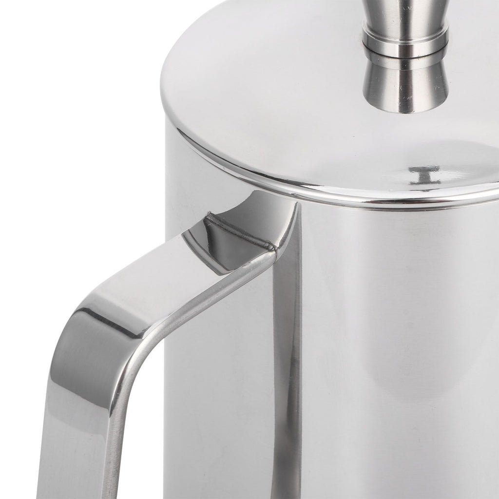 600ml Coffee Drip Kettle 304 Stainless Steel Slender Spout Thicken Coffee Pot with Cover