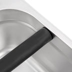 Knock Box Stainless Steel Coffee Slag Grind Bucket Container Coffee Machine Accessory