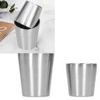 2pcs 304 Stainless Steel Mugs Double Wall Beer Wine Cups Coffee Mug (180ml 300ml)