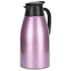 2L Large Capacity Insulated Hot Water Pot Inner Stainless Steel Thermal Coffee BottlePurple 2L