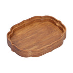 Chinese Style Bamboo Tea Tray Box with Water Storage for Kungfu Tea Set Accessories
