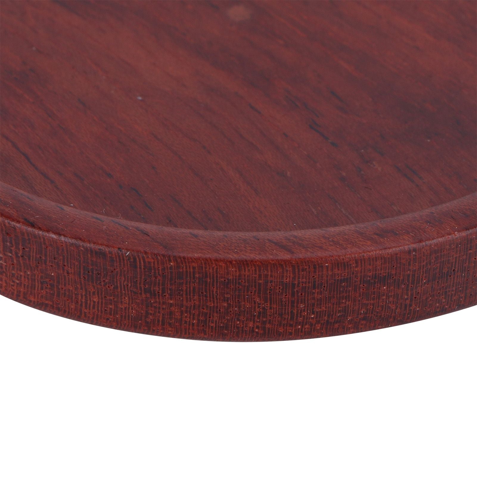 Wooden Tea Cup Mat Insulation Desktop Cup Pad Set with Base Tray Tea Ceremony AccessoriesRosewood