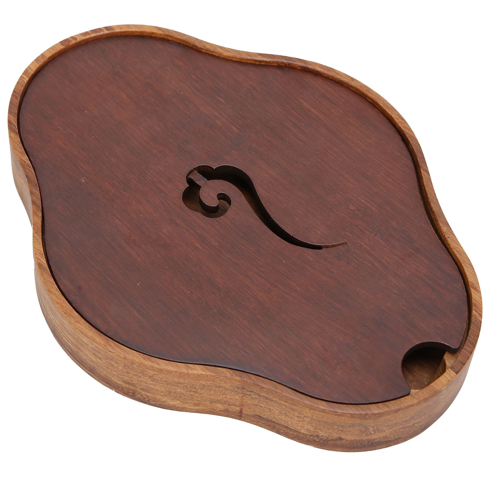 Bamboo Tea Tray Chinese Style Teaboard Serving Tray Box for Kungfu Tea Set Tearoom Supplies