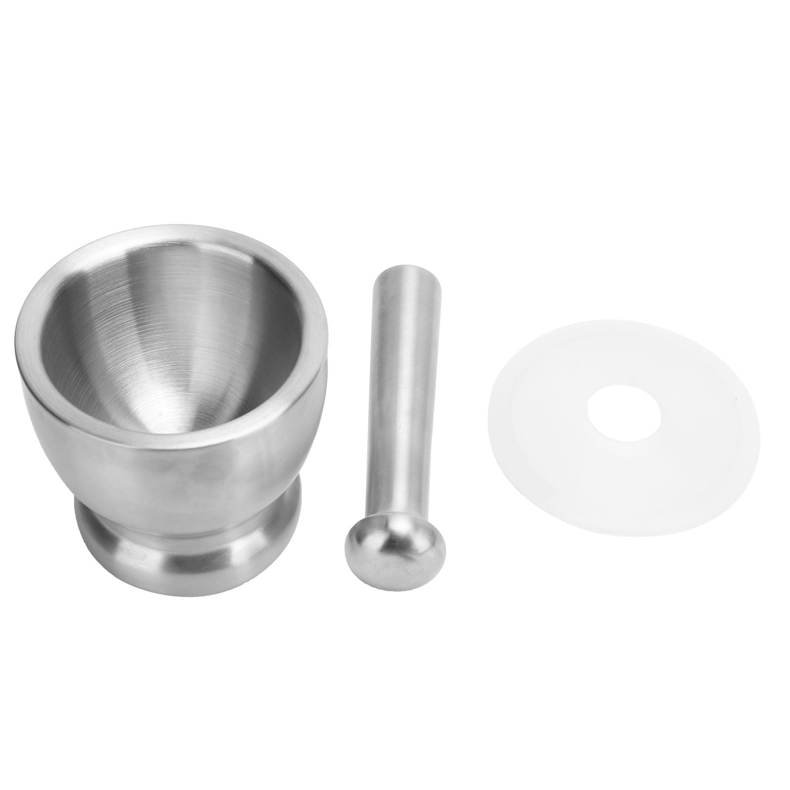 Garlic Press Chopper 304 Stainless Steel Manual Spice Herb Grinder Kitchen Accessory