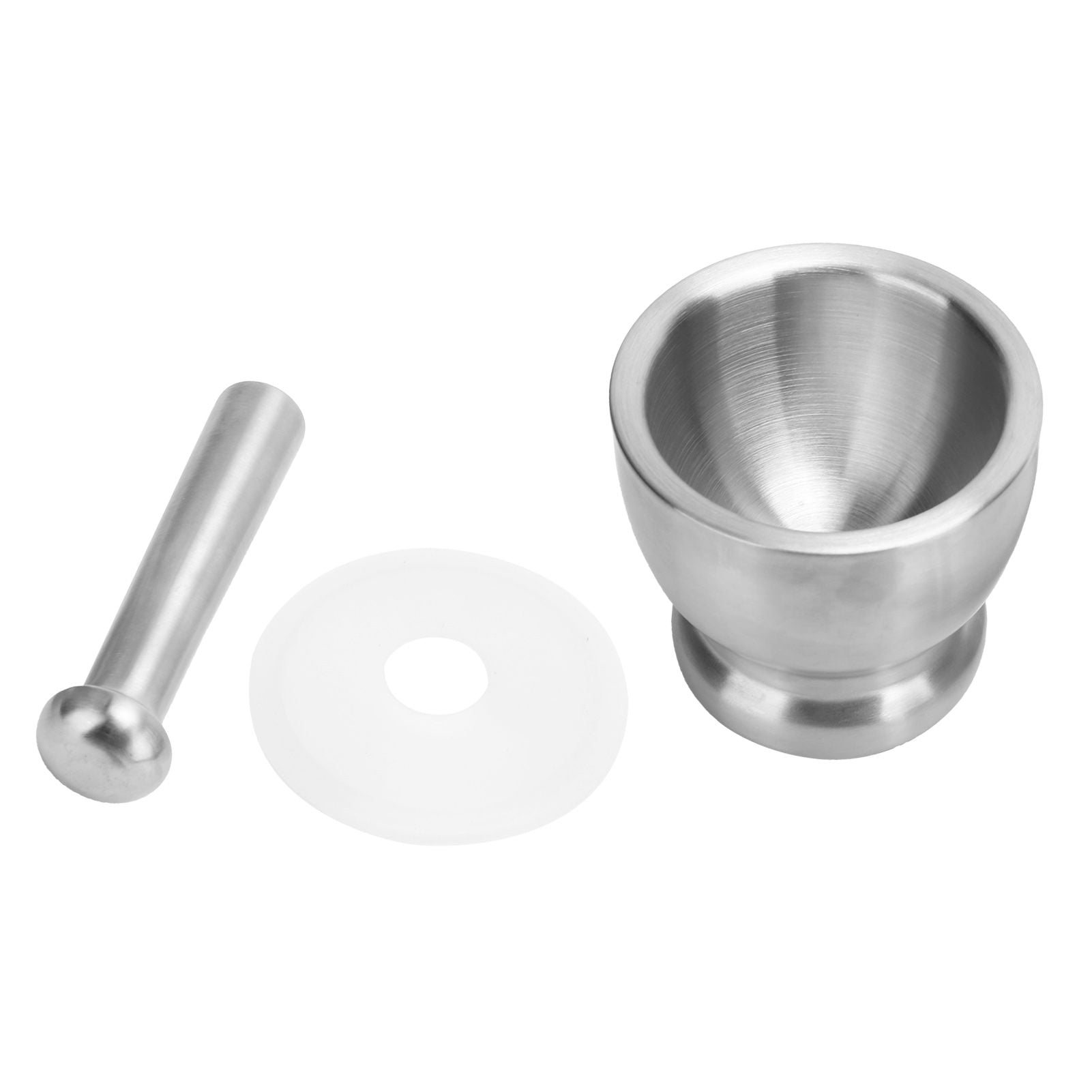 Garlic Press Chopper 304 Stainless Steel Manual Spice Herb Grinder Kitchen Accessory