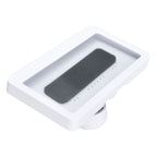 Bathroom Mobile Phone Shell Waterproof Anti Fog Touchable Screen Shower Phone Holder for KitchenWhite
