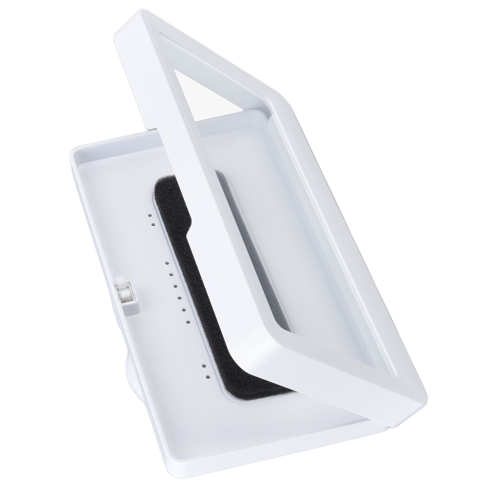 Bathroom Mobile Phone Shell Waterproof Anti Fog Touchable Screen Shower Phone Holder for KitchenWhite