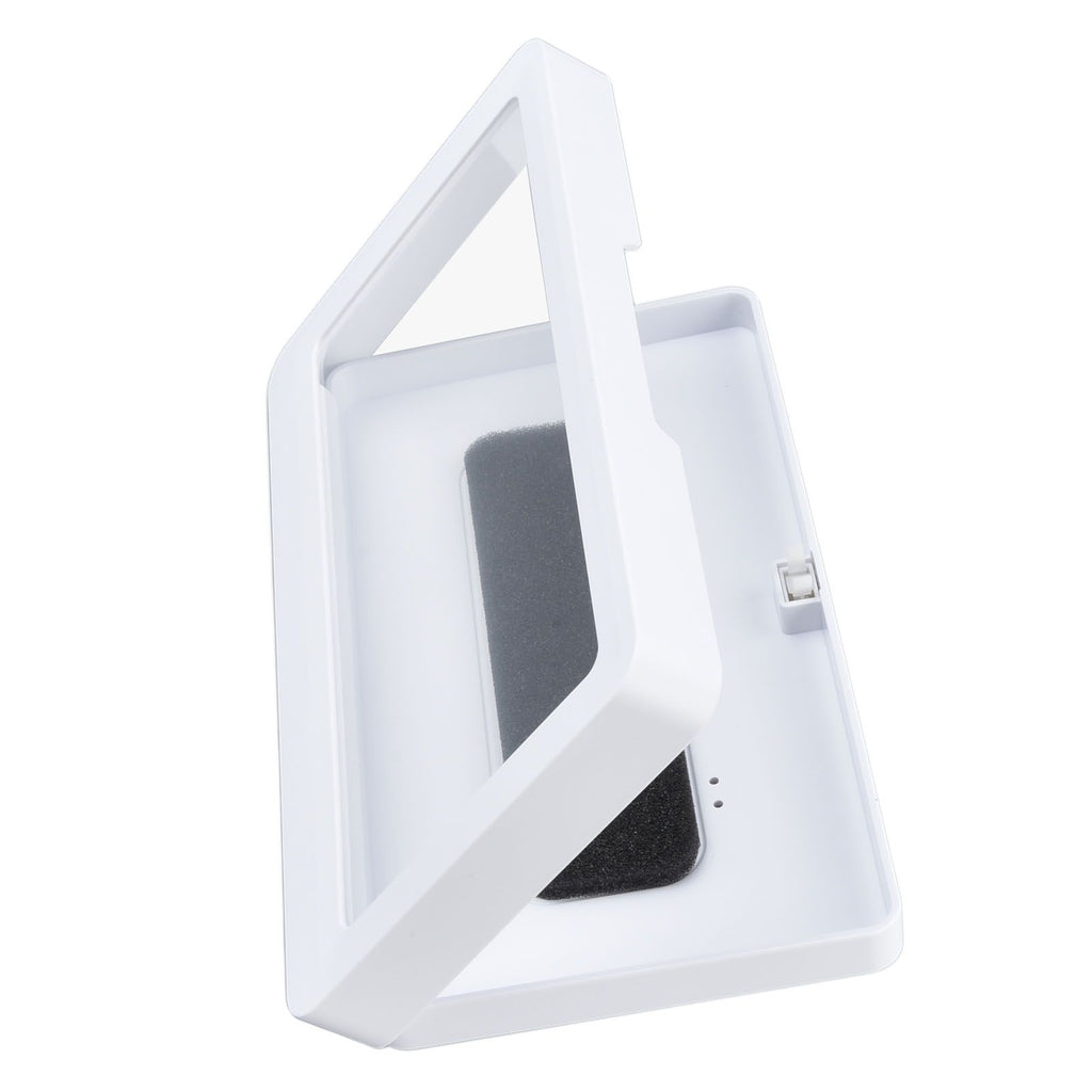 Bathroom Mobile Phone Shell Waterproof Anti Fog Touchable Screen Shower Phone Holder for KitchenWhite