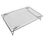 Cooling Rack Iron Bread Cookie Cake Cooling Net Oven Accessories for Dessert Coffee Shop Bakery Black